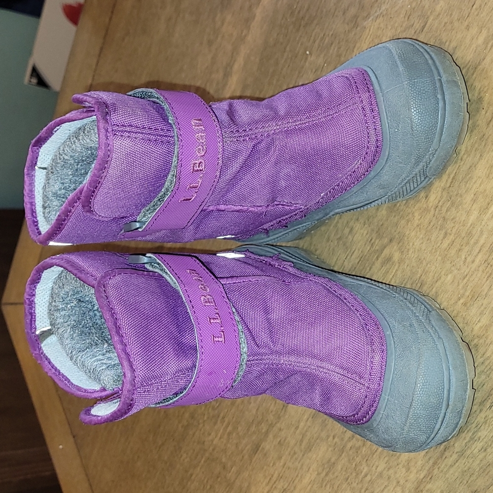 L.L. Bean toddler snow boots
